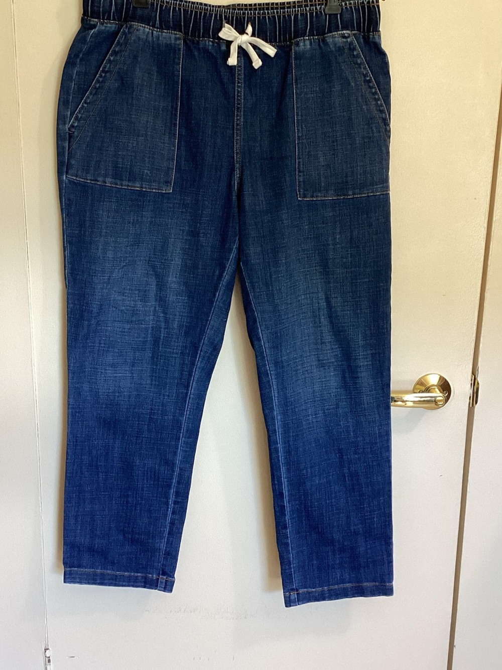 Buffalo David Bitton Women’s Dark Blue Relaxed Denim Joggers